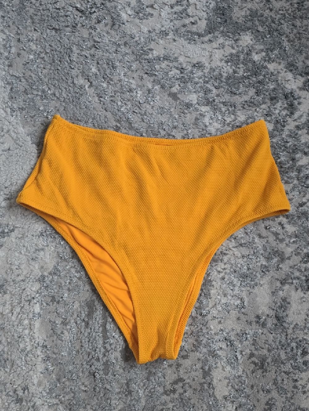 aerie High-Waist Bikini Bottom in Yellow